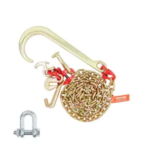 VEVOR J Hook Chain 1 Pack 6 ft Large J Hook+R Hook+T Hook+Sm product image 1
