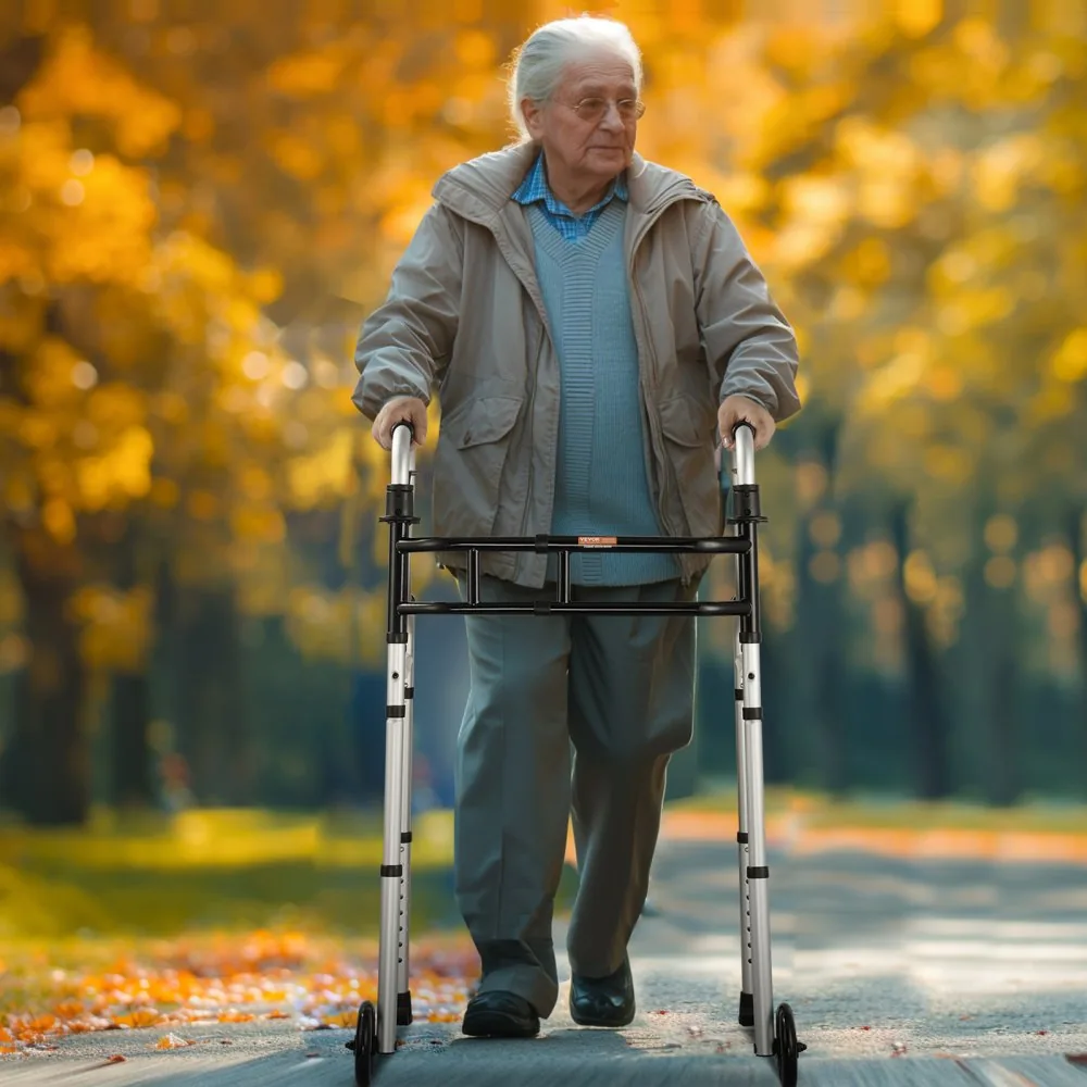 VEVOR Folding Walker on Wheels R type product image 8