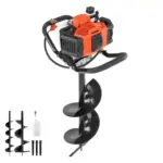 VEVOR Gas Powered Post Hole Digger 52cc+6 inch+10 inch product image 1