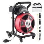 VEVOR Drain Cleaner Machine 50 FT x 1/2 Inch With Wheels product image 1