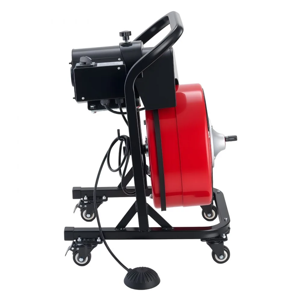 VEVOR Drain Cleaner Machine 50 FT x 1/2 Inch With Wheels product image 11