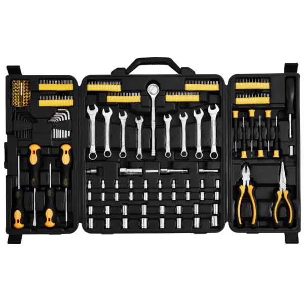 VEVOR 221-Piece Mechanics Tool Set 221 Pcs 1/4", 3/8" product image 1