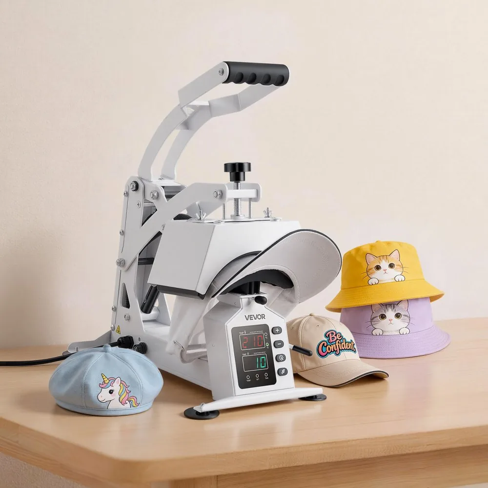 VEVOR Hat Heat Press Machine 2-in-1 White product image 8