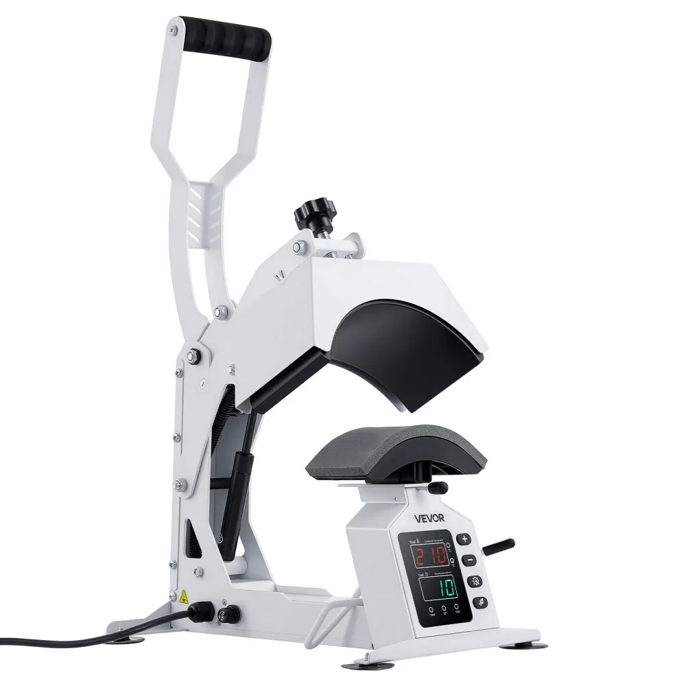VEVOR Hat Heat Press Machine 2-in-1 White product image 12