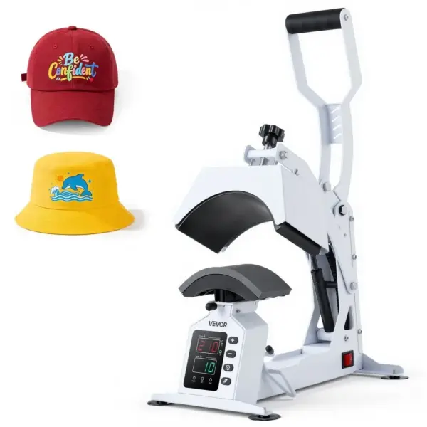 VEVOR Hat Heat Press Machine Single Function White product image 1