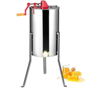 VEVOR Manual Honey Extractor 2/4 Frames 15 inch product image 1