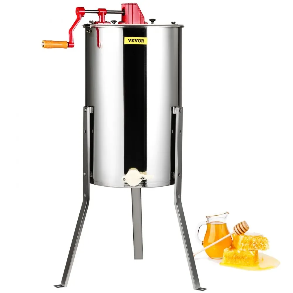 VEVOR Manual Honey Extractor 3 Frames 15 inch product image 1