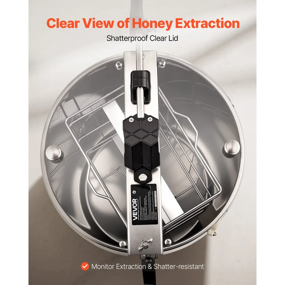 VEVOR Honey Extractor 2 Frame 13.4 inch product image 6
