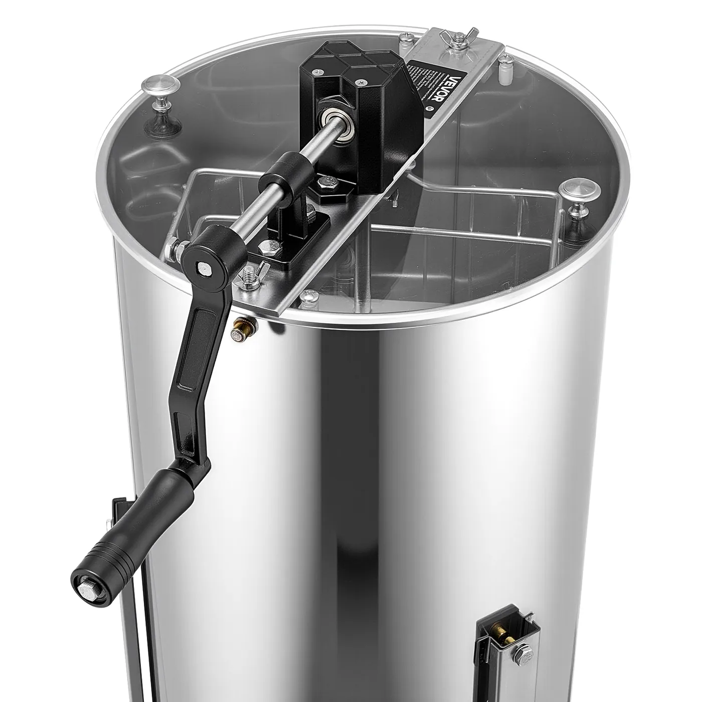 VEVOR Honey Extractor 2 Frame 13.4 inch Convenient Handle