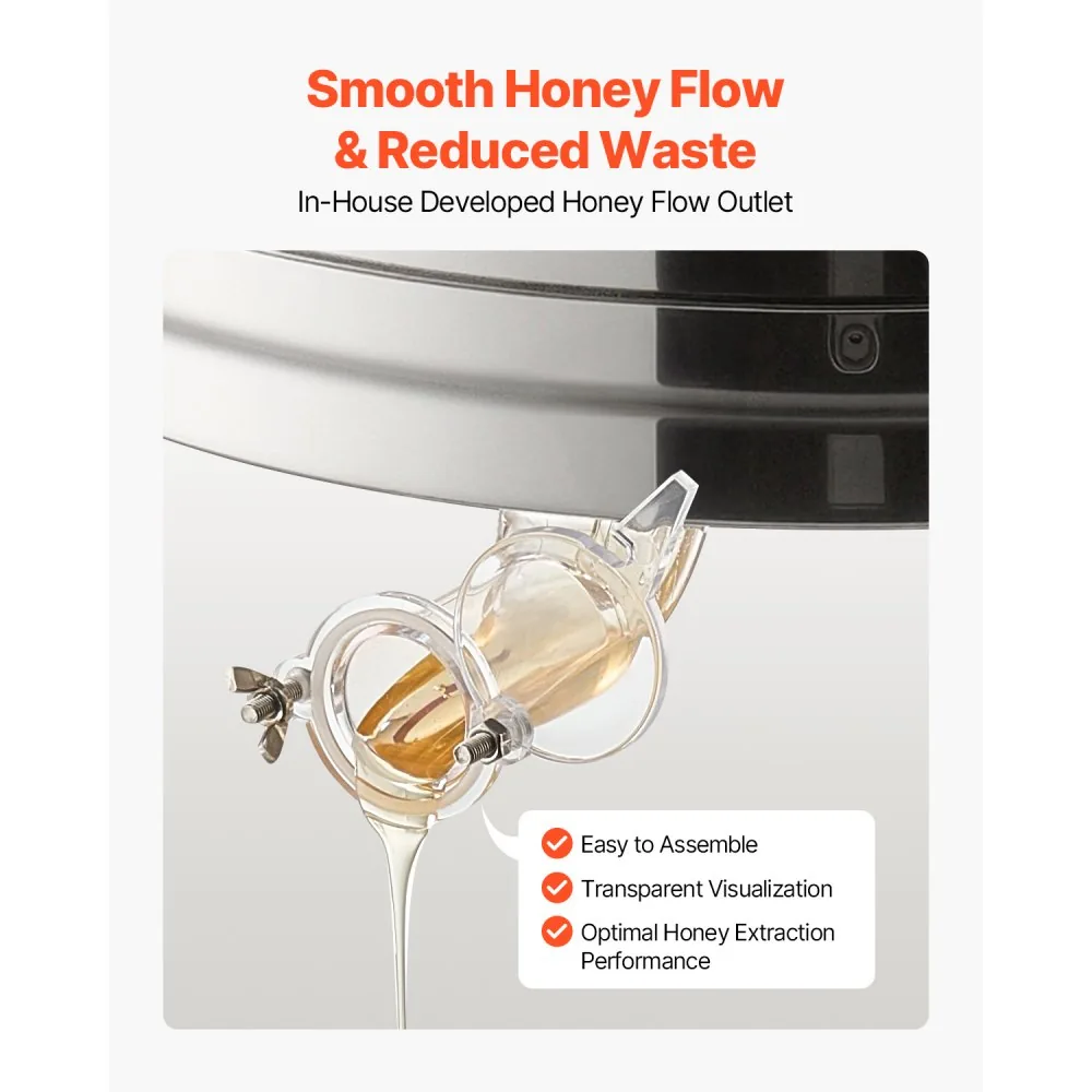 VEVOR Honey Extractor 6-Frame 18.5 inch product image 3