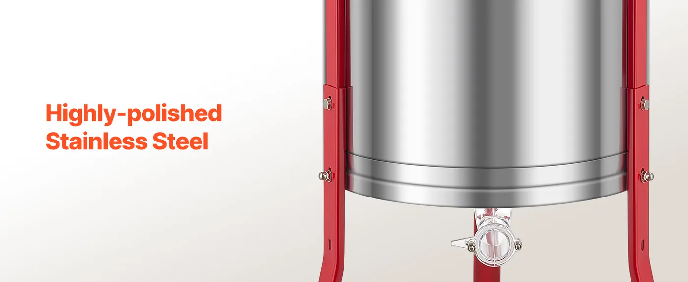 VEVOR Honey Extractor 6-Frame 18.5 inch feature 1