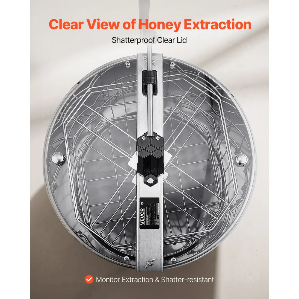 VEVOR Honey Extractor 4/8 Frames 18.5 inch product image 6