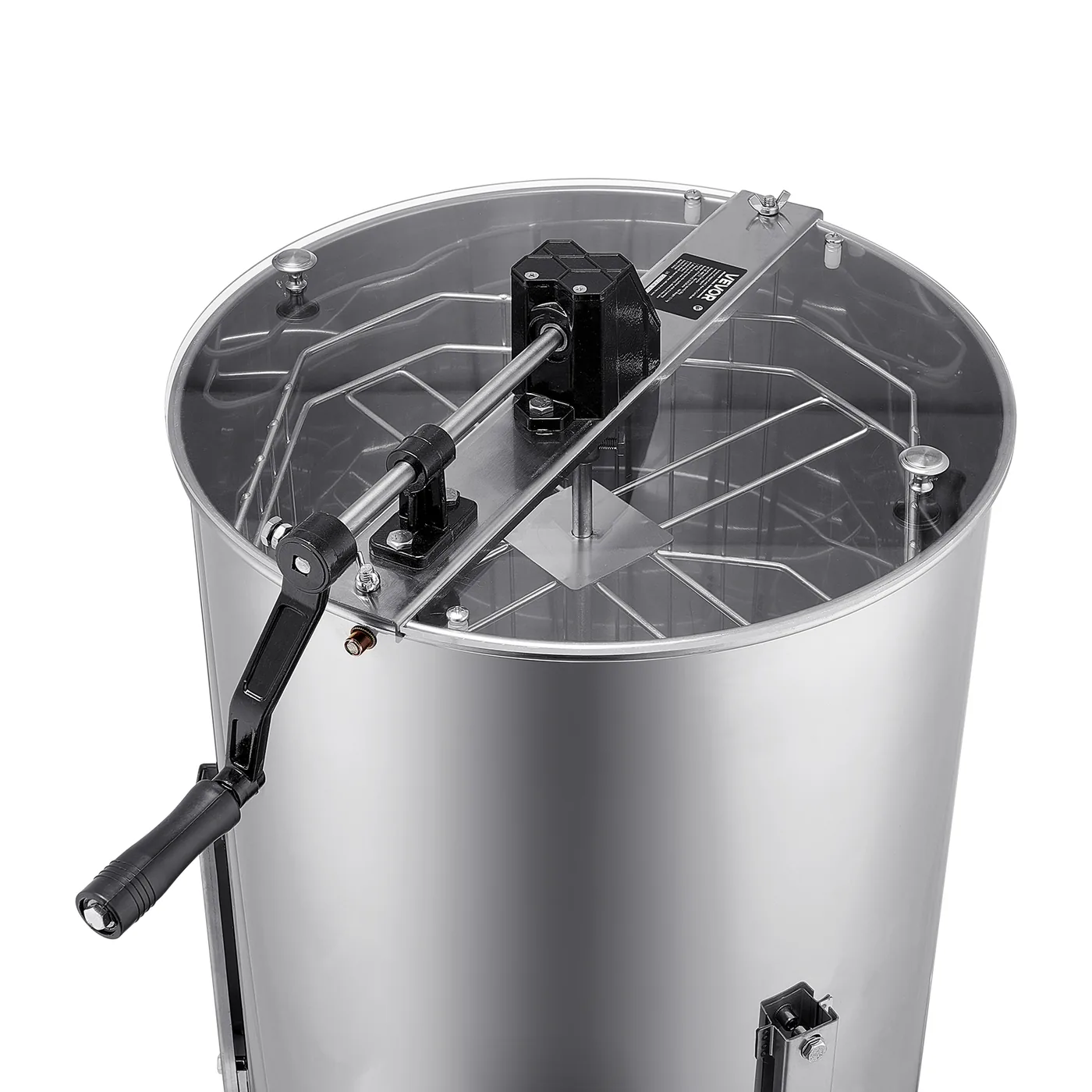 VEVOR Honey Extractor 4/8 Frames 18.5 inch Convenient Handle