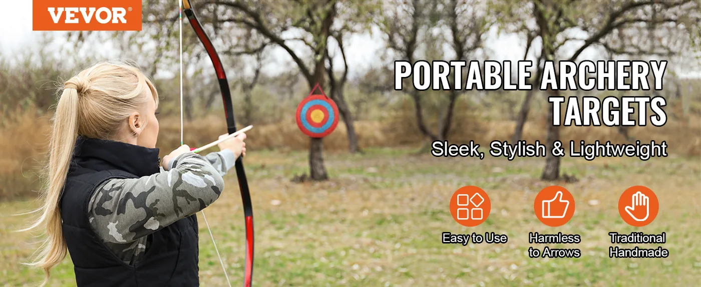 VEVOR Archery Target Straw Stalks 3 Layers - 20 x 20 x 2.5 i overview
