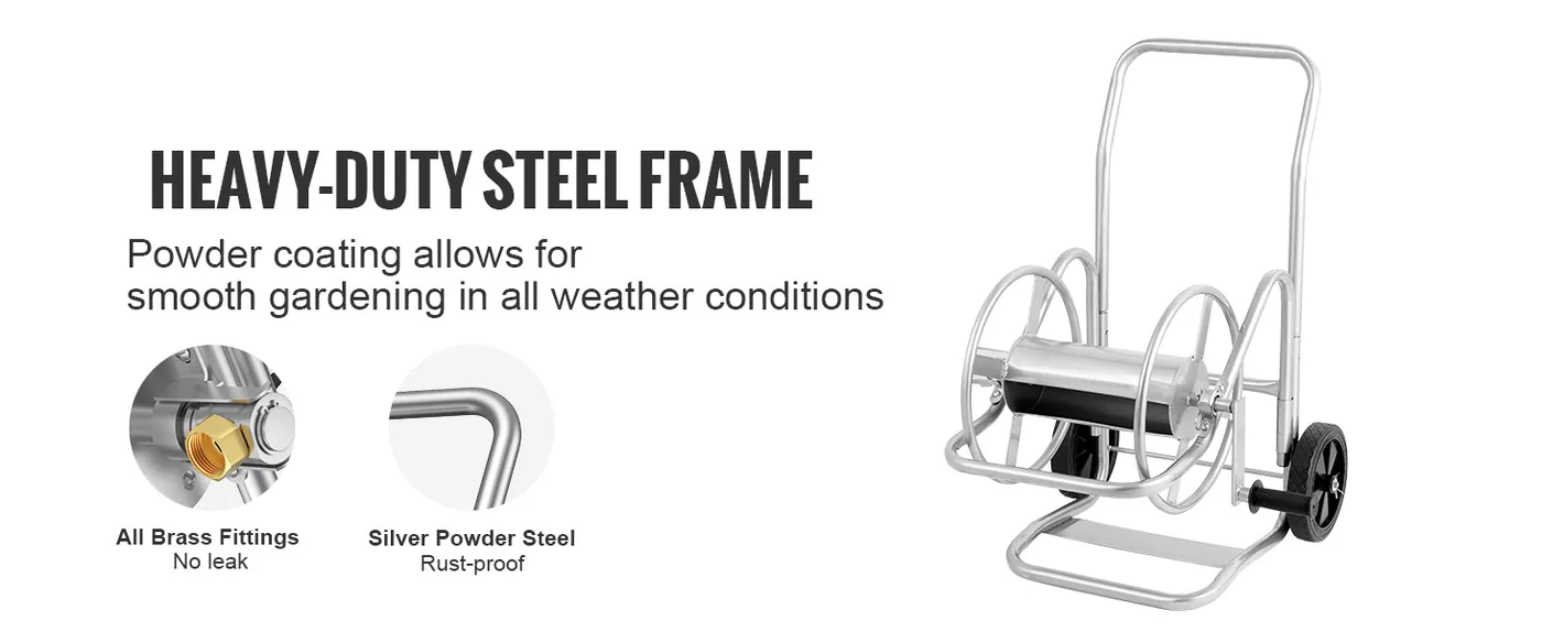 VEVOR Hose Reel Cart 200ft feature 1
