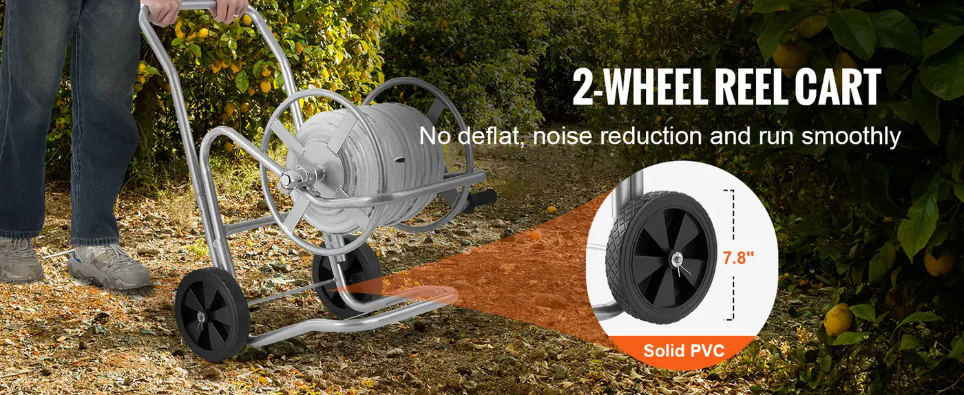 VEVOR Hose Reel Cart 200ft feature 3