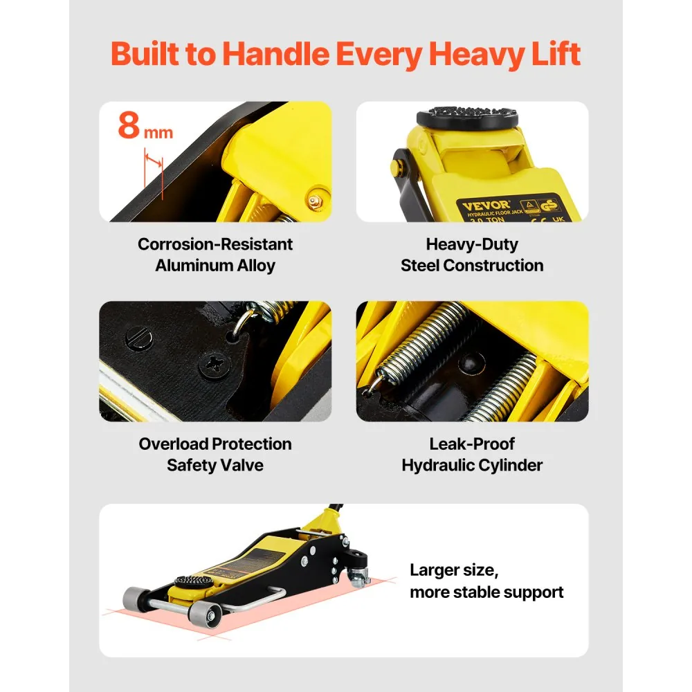 VEVOR Floor Jack 3 Ton product image 5
