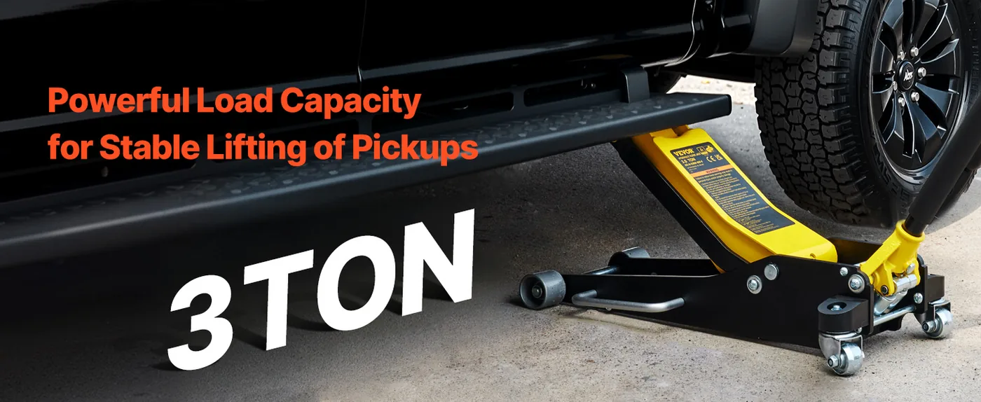 VEVOR Floor Jack 3 Ton Versatile Lifting Range