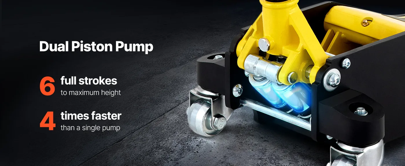 VEVOR Floor Jack 3 Ton Step 1