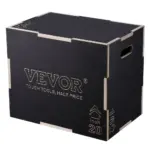 VEVOR 3 in 1 Plyometric Jump Box 24 x 20 x 16 inch Wooden Bo product image 1
