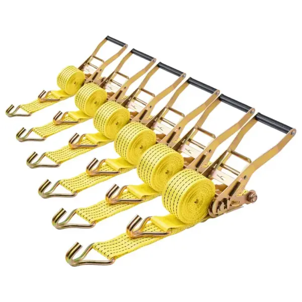 VEVOR Ratchet Straps 2" x 15' 6-Piece Set product image 1
