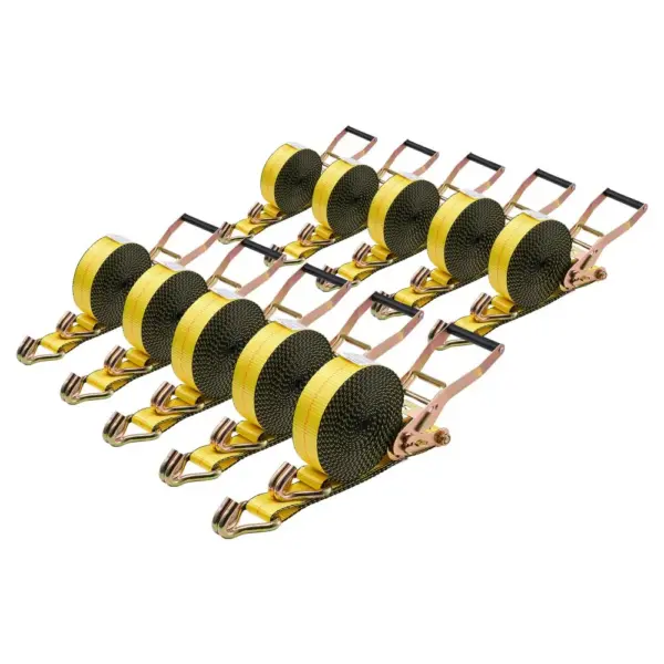 VEVOR Ratchet Straps 2" x 30' 10-piece Set product image 1