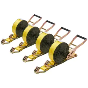 VEVOR Ratchet Straps 2" x 30' 4 Pcs-piece Set product image 1
