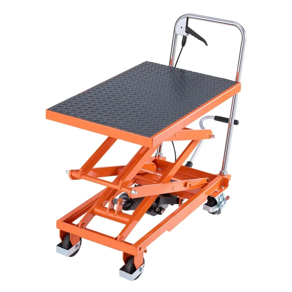 VEVOR Hydraulic Lift Table Orange Double Scissor 500 lbs product image 10