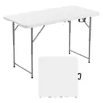 VEVOR Folding Table 4 ft White product image 1