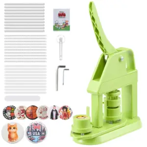 VEVOR Button Maker Machine 25mm Rotation 500pcs product image 1