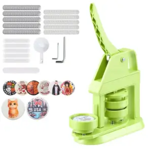 VEVOR Button Maker Machine 58mm Rotation 100pcs product image 1