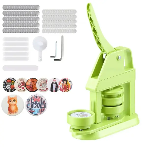VEVOR Button Maker Machine 58mm Rotation 100pcs product image 1
