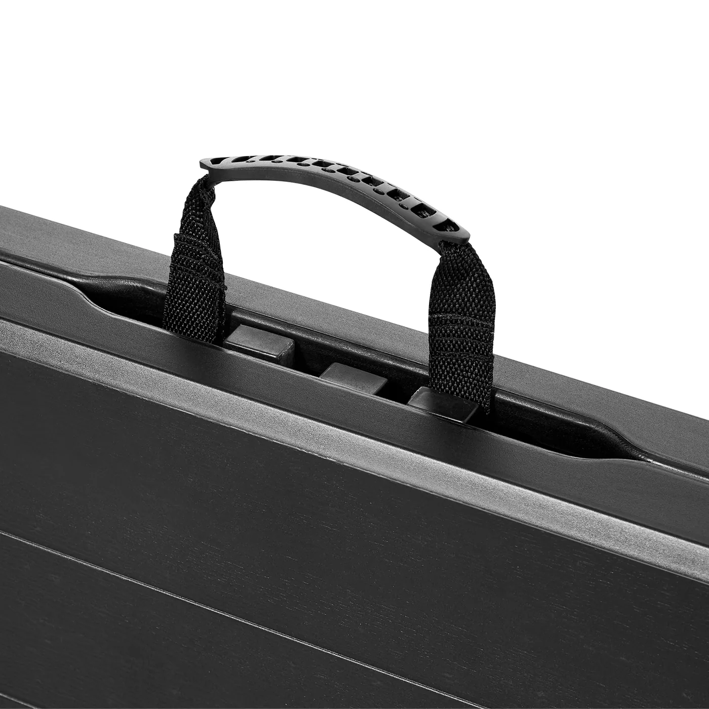 VEVOR Plastic Folding Bench Black 2 PCS Carry Handle
