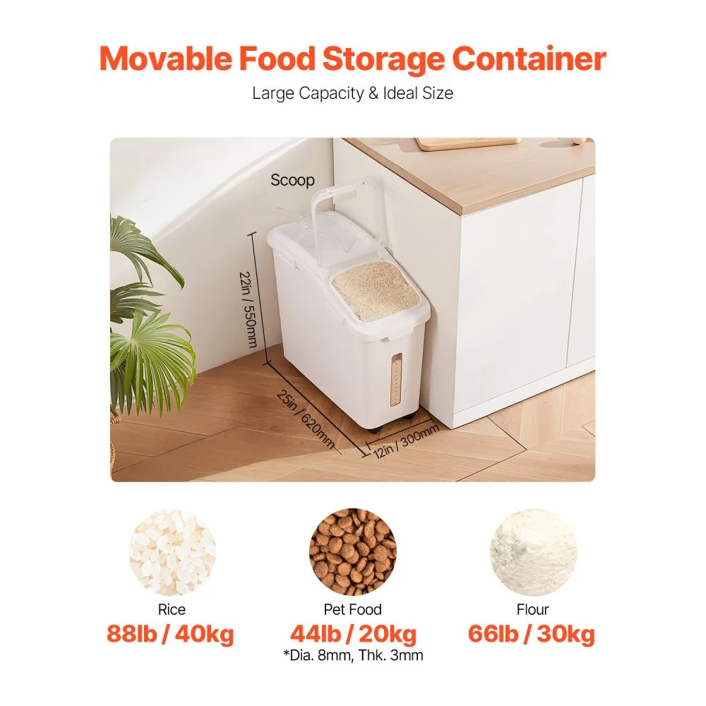 VEVOR Rice Storage Container 1 pcs 50L product image 2