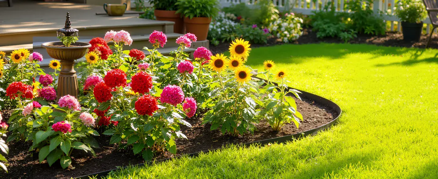 VEVOR Landscape Edging 2 inch x 20 ft Flower Bed