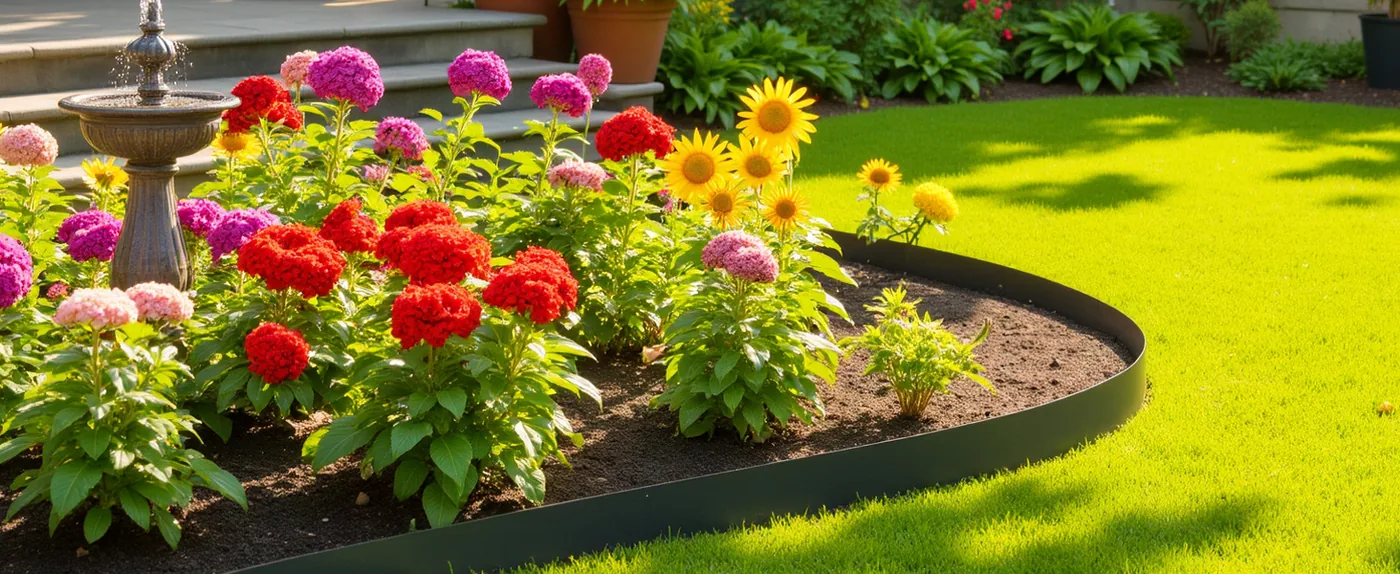 VEVOR Landscape Edging 4 inch x 33 ft Flower Bed