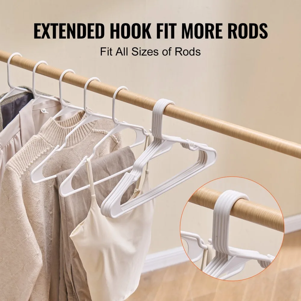 VEVOR Hangers White - Plastic product image 6