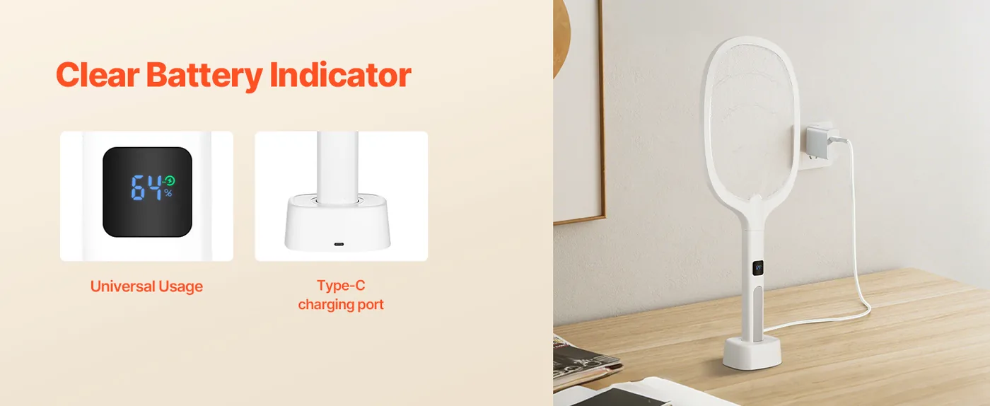 VEVOR Electric Fly Swatter Dual Mode (Manual/Automatic) feature 3