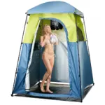VEVOR Camping Shower Tent L66 x W66 x H86 inch Single Player product image 1