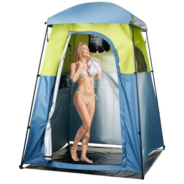 VEVOR Camping Shower Tent L66 x W66 x H86 inch Single Player product image 1