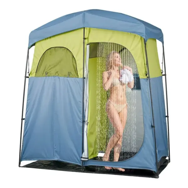 VEVOR Camping Shower Tent L84 x W42 x H84 inch Two Players product image 1