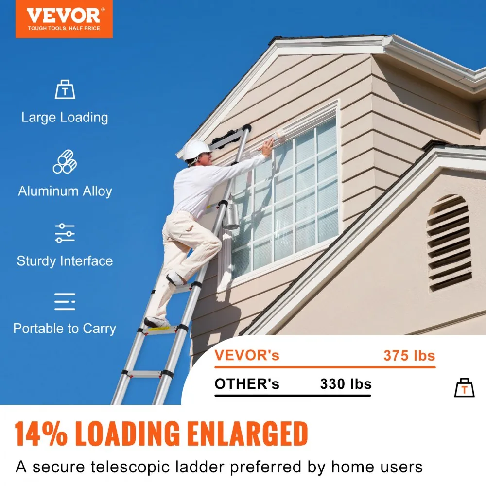 VEVOR Telescoping Ladder 10.5 ft product image 2