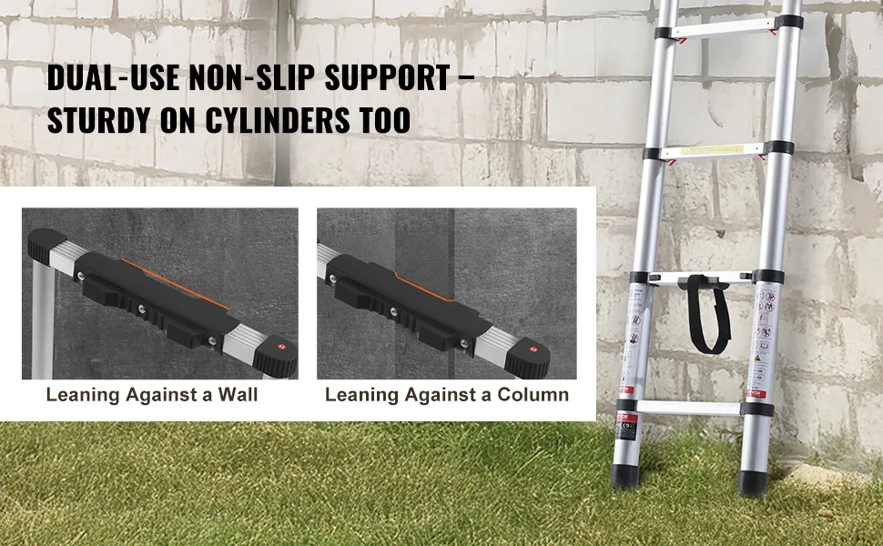 VEVOR Telescoping Ladder 8.5 ft feature 1