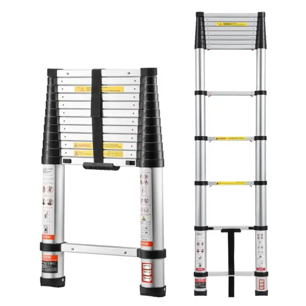 VEVOR 12.5ft Telescoping Ladder 12.5 ft product image 1