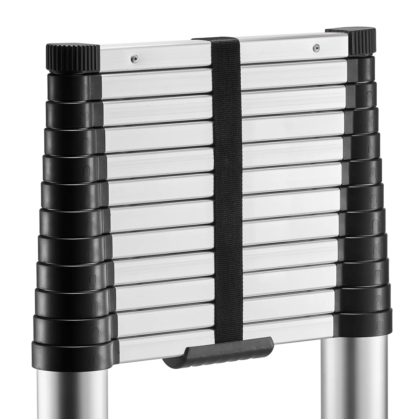 VEVOR 12.5ft Telescoping Ladder 12.5 ft High-Strength Aluminum Material