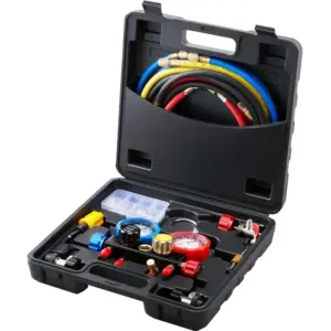 VEVOR 4 way AC manifold gauge set front view