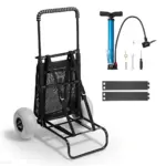 VEVOR Beach Dolly 165 LBS with 9 in Balloon Wheels front view