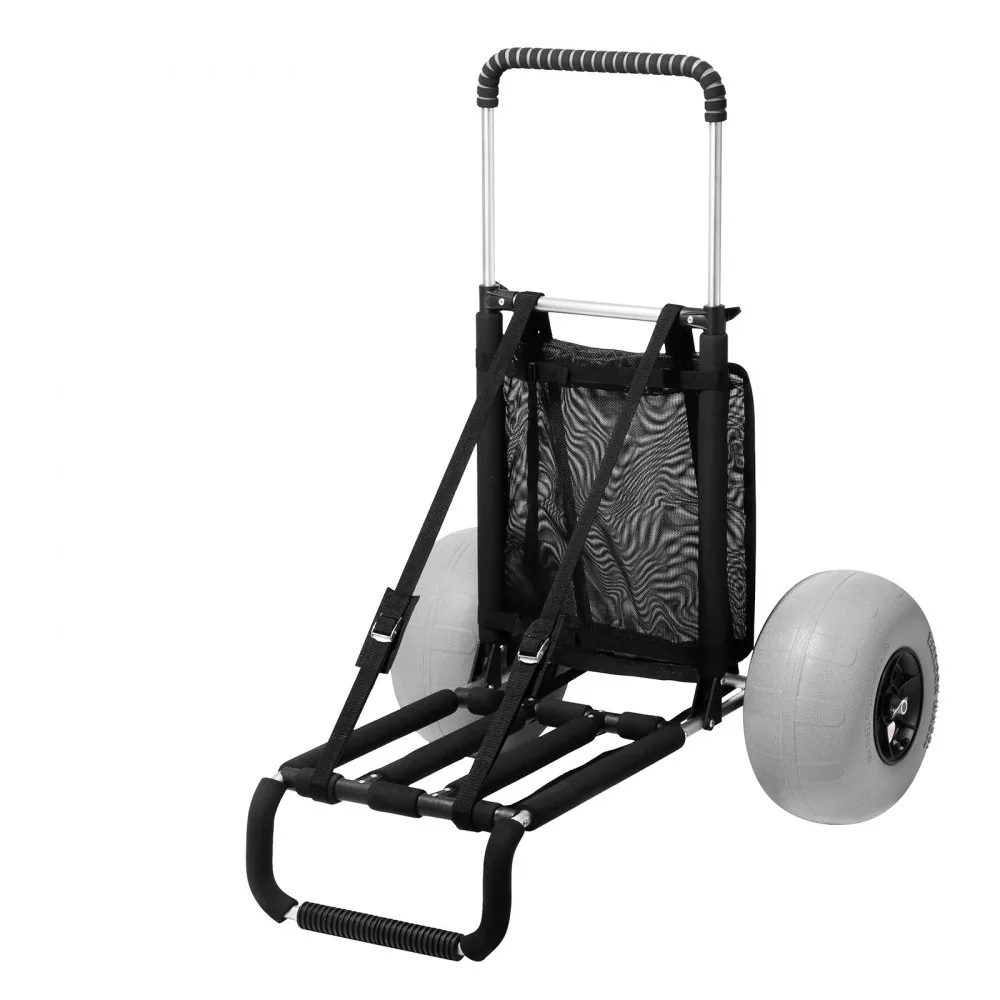VEVOR beach wagon carrying cooler and chairs