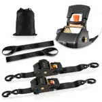 VEVOR Retractable Ratchet Straps 2 inch x 10 ft product image 1