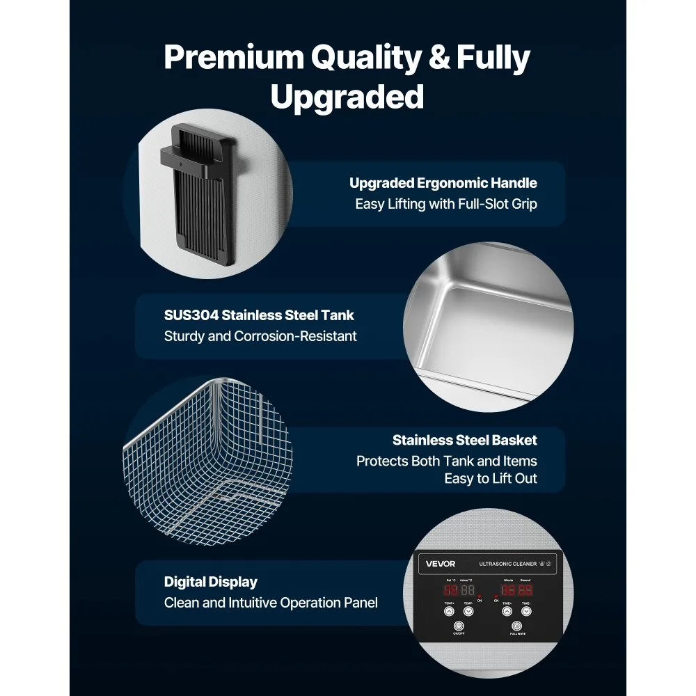 VEVOR 30L Ultrasonic Cleaner 30 L product image 5